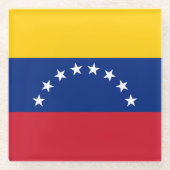 Venezuela Glasuntersetzer (Vorderseite)