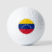Venezuela Golf Balls, Flaggengolfer / Patrioten Golfball (Vorderseite)
