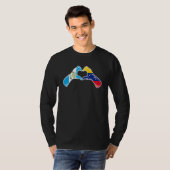 Venezuela Guatemala Flag Venezuelan Guatemalan Hea T-Shirt (Vorne ganz)