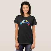 Venezuela Guatemala Flag Venezuelan Guatemalan Hea T-Shirt (Vorne ganz)