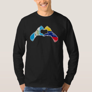 Venezuela Guatemala Flagge Venezolanisch Guatemalt T-Shirt