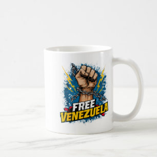 Venezuela Herz Venezuela-Flagge Kunstwerk Kaffeetasse