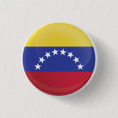 Venezuela-Ikonenflagge Button (Vorderseite)