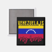 Venezuela ist meine Zuhause Flag Magnet (Vorderseite/Rückseite)