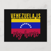 Venezuela ist meine Zuhause Flag Postkarte (Vorderseite)