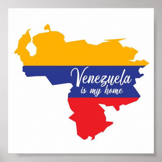Venezuela ist meine Zuhause Poster (Vorne)