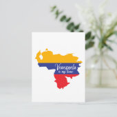Venezuela ist meine Zuhause Postkarte (Stehend Vorderseite)
