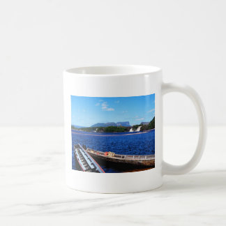 Venezuela Jungle Landschaft mit Booten Kaffeetasse