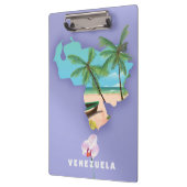 Venezuela-Karte Klemmbrett (Links)
