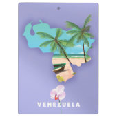 Venezuela-Karte Klemmbrett (Rückseite)