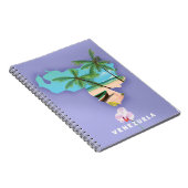 Venezuela-Karte Notizblock (Rechte Seite)