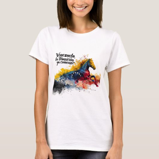 Venezuela | La transición ya comenzó | Orgullo T-Shirt (Vorderseite)