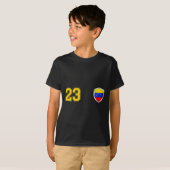 Venezuela - La Vinotinto Team Soccer Design For Ve T-Shirt (Vorne ganz)