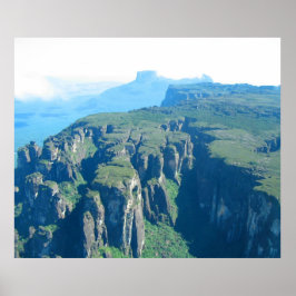 Venezuela Landschaft aus Foto Poster