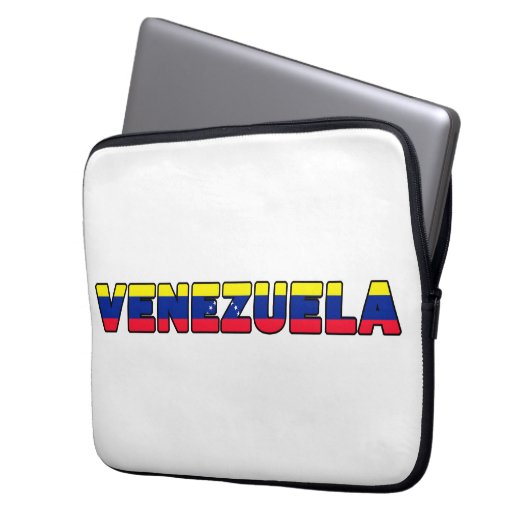 Venezuela Laptopschutzhülle (Vorderseite Links)