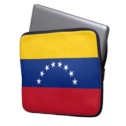 Venezuela Laptopschutzhülle (Vorderseite Links)