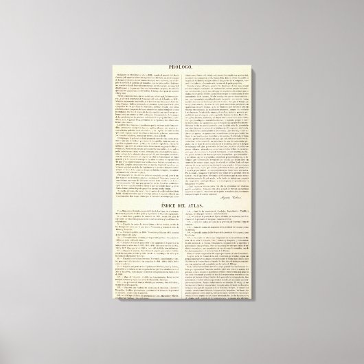 Venezuela Leinwanddruck (Vorderseite)