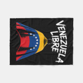 Venezuela Libre 2026 Venezuela Flag  Fleecedecke (Vorderseite (Horizontal))