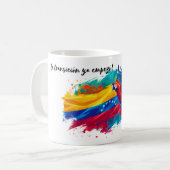 Venezuela libre – Orgullo y esperanza venezolana Kaffeetasse (Vorderseite Links)