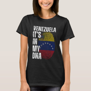 Venezuela liegt in meiner DNA, die venezolanische T-Shirt