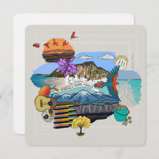 Venezuela ✨ Magie Land Grußkarte Dankeskarte