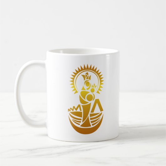 Venezuela Maracaibo Virgen Chinita Chiquinquira  Kaffeetasse (Links)