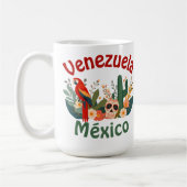 Venezuela ❤️ México | Diseño cultural latino Kaffeetasse (Links)