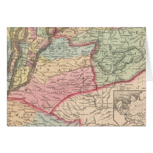 Venezuela, New Grenada und Equador 2 (Vorderseite (Horizontal))