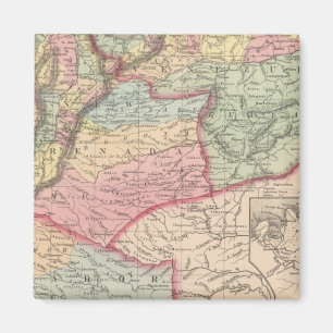 Venezuela, New Grenada und Equador 2 Magnet