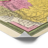 Venezuela, New Grenada und Equador Poster (Ecke)