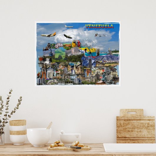 Venezuela Poster (Küche)