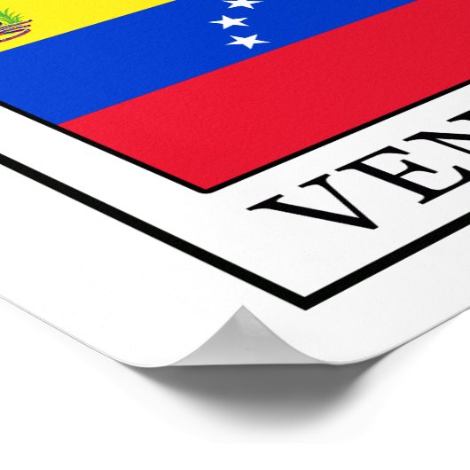 Venezuela Poster (Ecke)