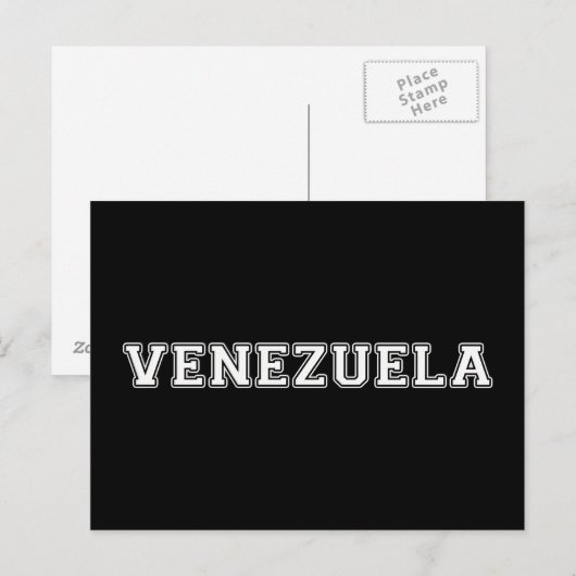 Venezuela Postkarte (Vorne/Hinten)