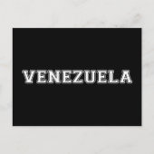 Venezuela Postkarte (Vorderseite)