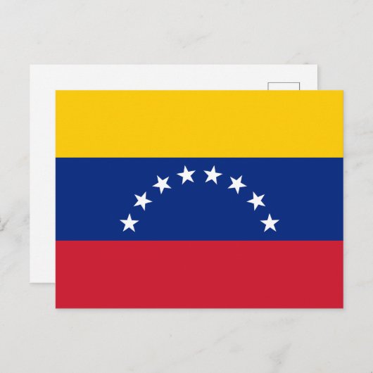 Venezuela Postkarte (Vorne/Hinten)