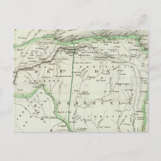 Venezuela Postkarte (Vorderseite)