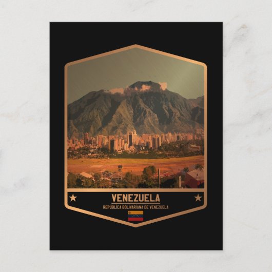Venezuela Postkarte (Vorderseite)