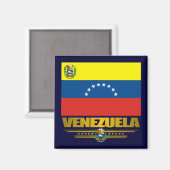 "Venezuela Pride" Magnet (Vorderseite/Rückseite)