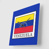 Venezuela Quadratische Wanduhr (Winkel)