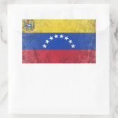 Venezuela Rechteckiger Aufkleber (Tasche)