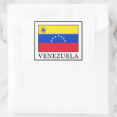 Venezuela Rechteckiger Aufkleber (Tasche)
