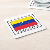 Venezuela Rechteckiger Pappuntersetzer (angewinkelt)