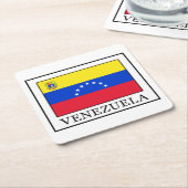 Venezuela Rechteckiger Pappuntersetzer (angewinkelt)