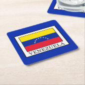 Venezuela Rechteckiger Pappuntersetzer (angewinkelt)