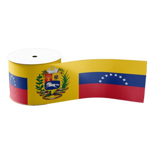 Venezuela Ribbon, Emblem, Patriot, Velezuelan-Flag Ripsband (Spule)