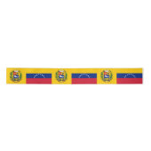 Venezuela Ribbon, Emblem, Patriot, Velezuelan-Flag Satinband (Vorderseite)