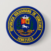 Venezuela-Runde Button (Vorderseite)