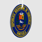 Venezuela-Runde Ornament (Vorderseite)