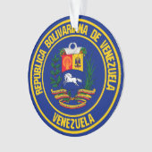 Venezuela-Runde Ornament (Vorderseite)