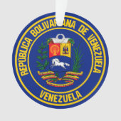 Venezuela-Runde Ornament (Vorderseite)